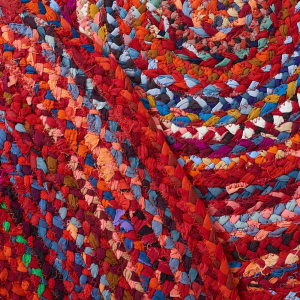 Safavieh Braided 452 Hand Woven Cotton Contemporary Rug BRD452P-6OV