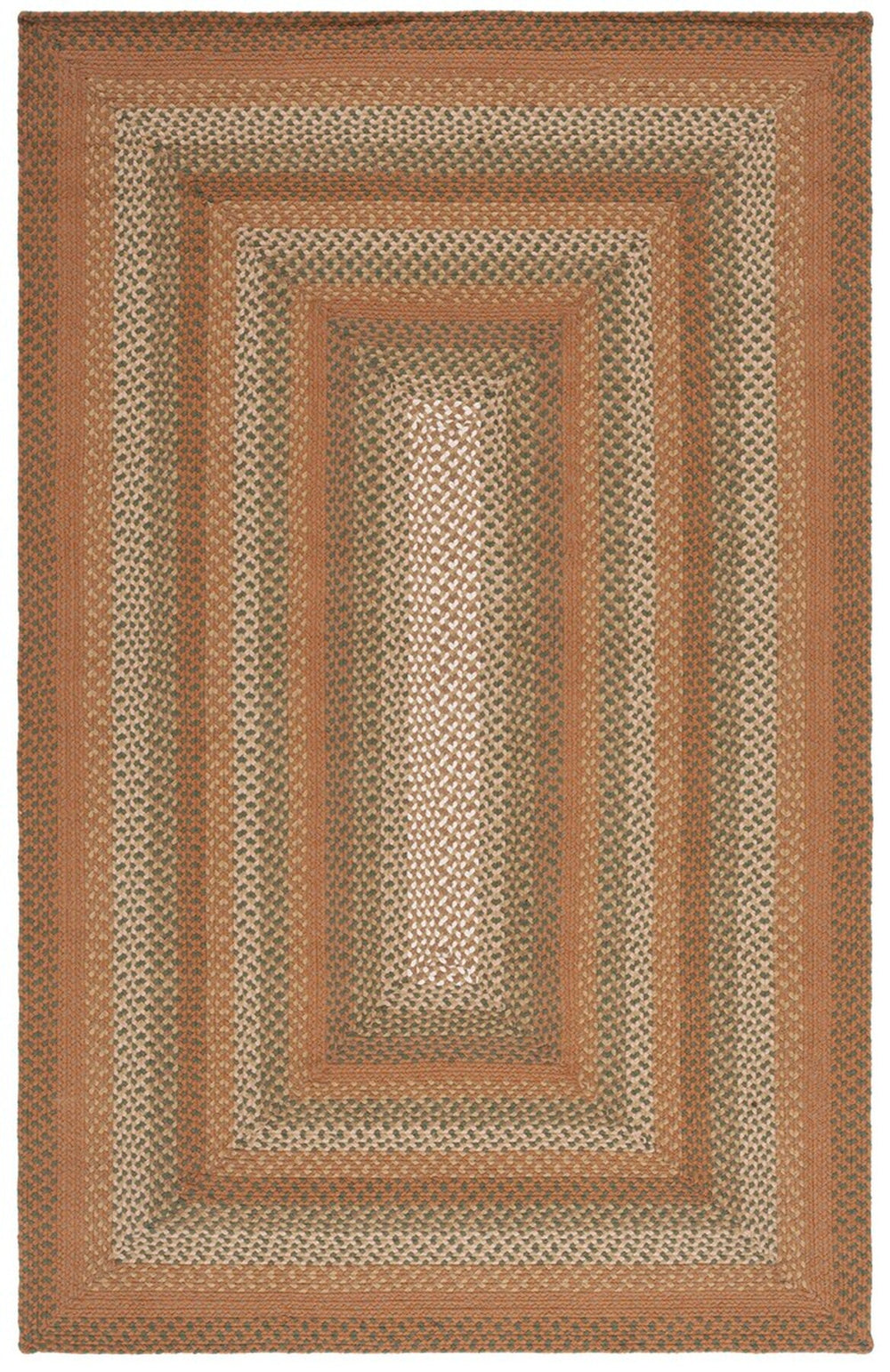 Safavieh Braided 651 Flat Weave 92% Cotton/8% Others Contemporary Rug BRD651A-5R