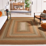 Safavieh Braided 651 Flat Weave 92% Cotton/8% Others Contemporary Rug BRD651A-5R