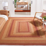 Safavieh Braided 651 Flat Weave 92% Cotton/8% Others Contemporary Rug BRD651C-5R