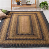 Safavieh Braided 651 Flat Weave 92% Cotton/8% Others Contemporary Rug BRD651D-5R