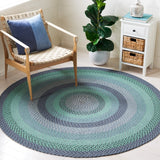 Safavieh Braided 651 Flat Weave 92% Cotton/8% Others Contemporary Rug BRD651F-5R