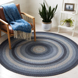 Safavieh Braided 651 Flat Weave 92% Cotton/8% Others Contemporary Rug BRD651H-5R