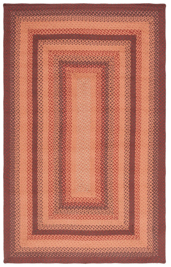 Safavieh Braided 651 Flat Weave 92% Cotton/8% Others Contemporary Rug BRD651P-5R