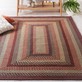 Safavieh Braided 651 Flat Weave 92% Cotton/8% Others Contemporary Rug BRD651Z-5R