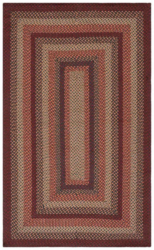 Safavieh Braided 651 Flat Weave 92% Cotton/8% Others Contemporary Rug BRD651Z-5R
