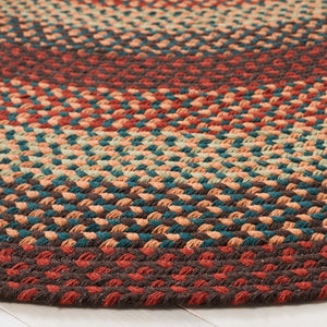 Safavieh Braided 651 Flat Weave 92% Cotton/8% Others Contemporary Rug BRD651Z-5R