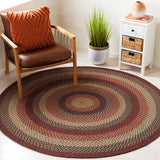 Safavieh Braided 651 Flat Weave 92% Cotton/8% Others Contemporary Rug BRD651Z-5R