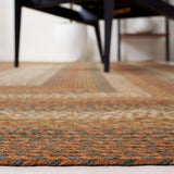 Safavieh Brd652 Flat Weave 100% Jute Rug BRD652A-8