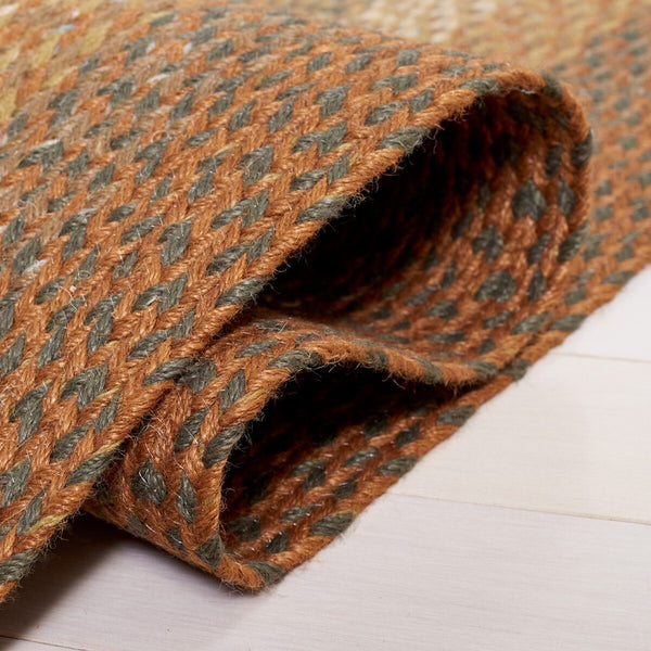 Safavieh Brd652 Flat Weave 100% Jute Rug BRD652A-8