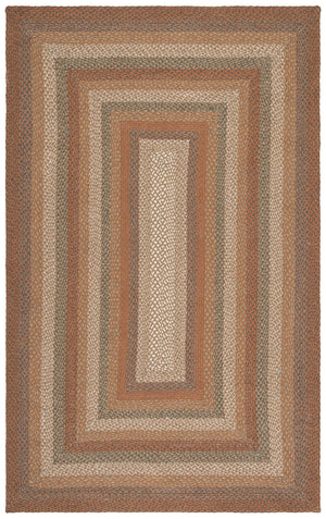 Safavieh Brd652 Flat Weave 100% Jute Rug BRD652A-8