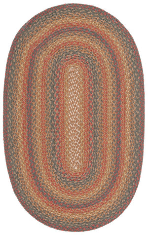 Safavieh Brd652 Flat Weave Jute Contemporary Rug BRD652P-5R