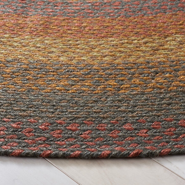 Safavieh Brd652 Flat Weave Jute Contemporary Rug BRD652P-5R