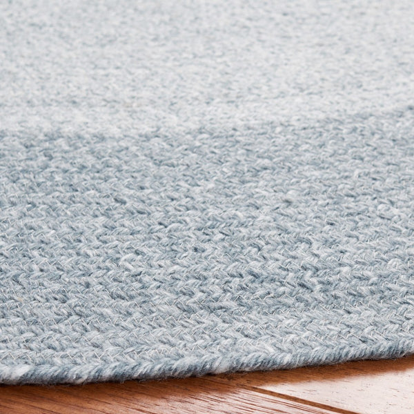 Braided 802 Hand Woven 100% Polyester Contemporary Rug Grey / Ivory 100% Polyester BRD802A-9R