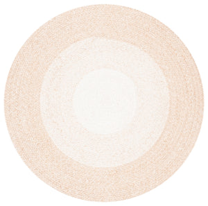 Braided 802 Hand Woven 100% Polyester Contemporary Rug Beige / Ivory 100% Polyester BRD802B-9R