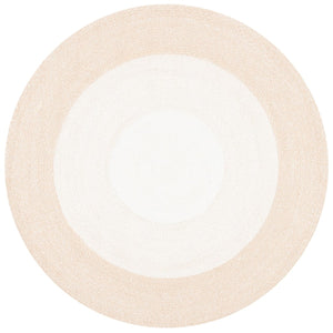 Braided 802 Hand Woven 100% Polyester Contemporary Rug Beige / Ivory 100% Polyester BRD802B-9R