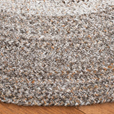 Braided 802 Hand Woven 100% Polyester Contemporary Rug Brown / Beige 100% Polyester BRD802T-9R