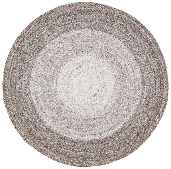 Braided 802 Hand Woven 100% Polyester Contemporary Rug Brown / Beige 100% Polyester BRD802T-9R