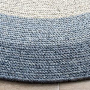 Safavieh Braided 903 Hand Woven 60% Wool, 40% Cotton Rug BRD903M-8R