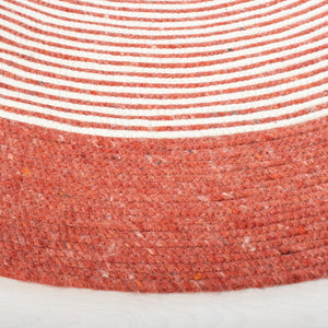 Safavieh Braided 904 Hand Woven 60% Wool, 40% Cotton Rug BRD904Q-6R