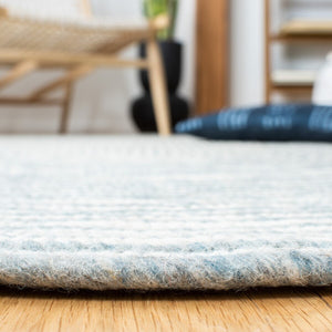 Braided 905 Contemporary Hand Woven 60% Wool, 40% Cotton Rug Grey / Ivory