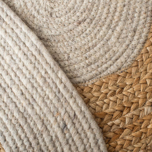 Safavieh Braided 910 Hand Woven 50%Jute, 25% Wool, 25% Cotton Rug BRD910B-6R