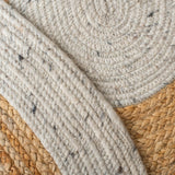 Safavieh Braided 910 Hand Woven 50%Jute, 25% Wool, 25% Cotton Rug BRD910F-6R