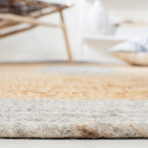 Safavieh Braided 910 Hand Woven 50%Jute, 25% Wool, 25% Cotton Rug BRD910G-6R