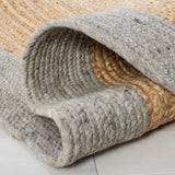 Safavieh Braided 910 Hand Woven 50%Jute, 25% Wool, 25% Cotton Rug BRD910G-6R
