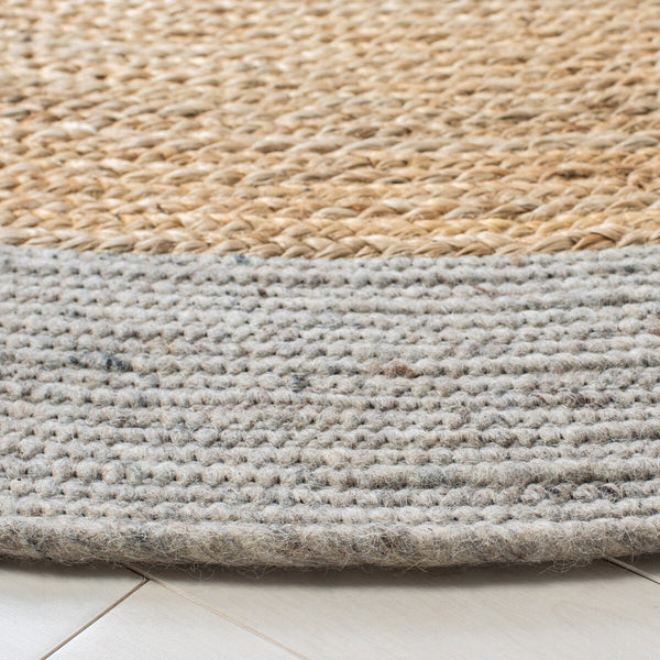 Safavieh Braided 910 Hand Woven 50%Jute, 25% Wool, 25% Cotton Rug BRD910G-6R