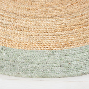 Safavieh Braided 910 Hand Woven 50%Jute, 25% Wool, 25% Cotton Rug BRD910L-6R