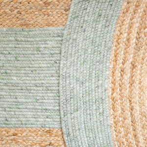 Safavieh Braided 910 Hand Woven 50%Jute, 25% Wool, 25% Cotton Rug BRD910L-6R