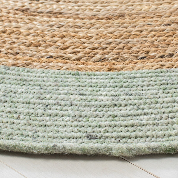 Safavieh Braided 910 Hand Woven 50%Jute, 25% Wool, 25% Cotton Rug BRD910L-6R