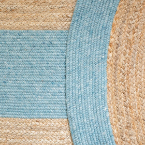 Safavieh Braided 910 Hand Woven 50%Jute, 25% Wool, 25% Cotton Rug BRD910M-6R