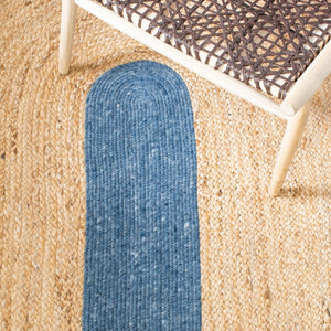 Safavieh Braided 910 Hand Woven 50%Jute, 25% Wool, 25% Cotton Rug BRD910N-6R