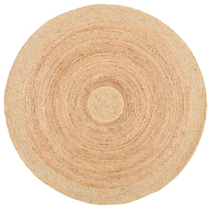 Braided 910 Contemporary Hand Woven 50%Jute, 25% Wool, 25% Cotton Rug Gold / Natural