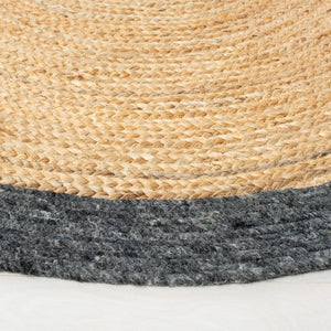 Safavieh Braided 910 Hand Woven 50%Jute, 25% Wool, 25% Cotton Rug BRD910Z-6R