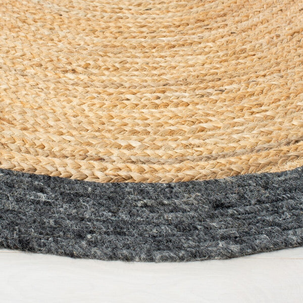 Safavieh Braided 910 Hand Woven 50%Jute, 25% Wool, 25% Cotton Rug BRD910Z-6R