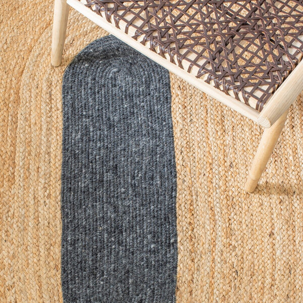 Safavieh Braided 910 Hand Woven 50%Jute, 25% Wool, 25% Cotton Rug BRD910Z-6R