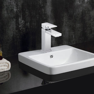 Safavieh Unity Bathroom Faucet Chrome Chrome BRF1057C 889048537248