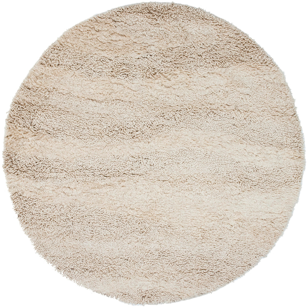 Berkley BRK-3300 Modern NZ Wool Rug BRK3300-8106 Cream 100% NZ Wool 8' x 10'6"