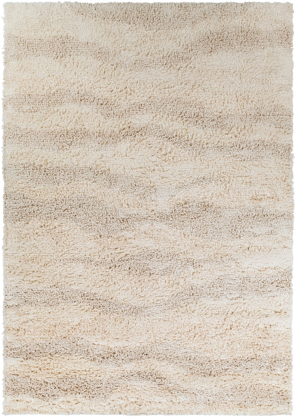 Berkley BRK-3300 Modern NZ Wool Rug BRK3300-913 Cream 100% NZ Wool 9' x 13'