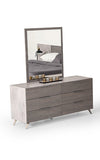 VIG Furniture Nova Domus Bronx Italian Modern Grey Mirror VGACBRONX-MIR