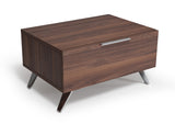 VIG Furniture Nova Domus Brooklyn Italian Modern Walnut Nightstand VGACBROOKLYN-NS