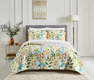 Chic Home Shea Quilt Set Multi Color Twin