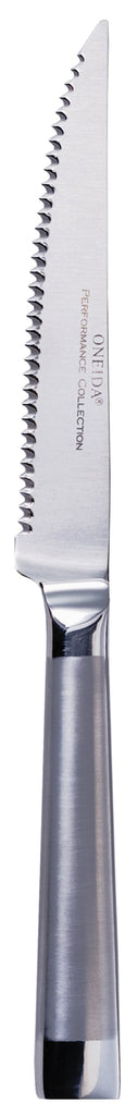 Oneida 4-Piece Steak Knife Set, Brushed Finish Stainless Steel – Lijo Décor