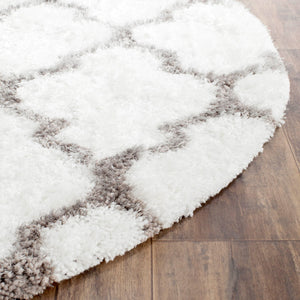Barcelona Shag 319 Hand Tufted Plush Rug - Luxurious 1.75-Inch Pile, 80% Polyester for Comfort
