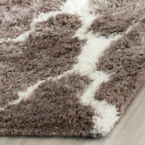 Barcelona Shag 319 Hand Tufted Plush Rug - Luxurious 1.75-Inch Pile, 80% Polyester for Comfort