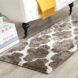 Barcelona Shag 319 Hand Tufted Plush Rug - Luxurious 1.75-Inch Pile, 80% Polyester for Comfort