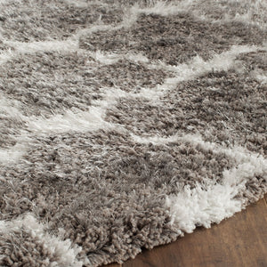 Barcelona Shag 319 Hand Tufted Plush Rug - Luxurious 1.75-Inch Pile, 80% Polyester for Comfort